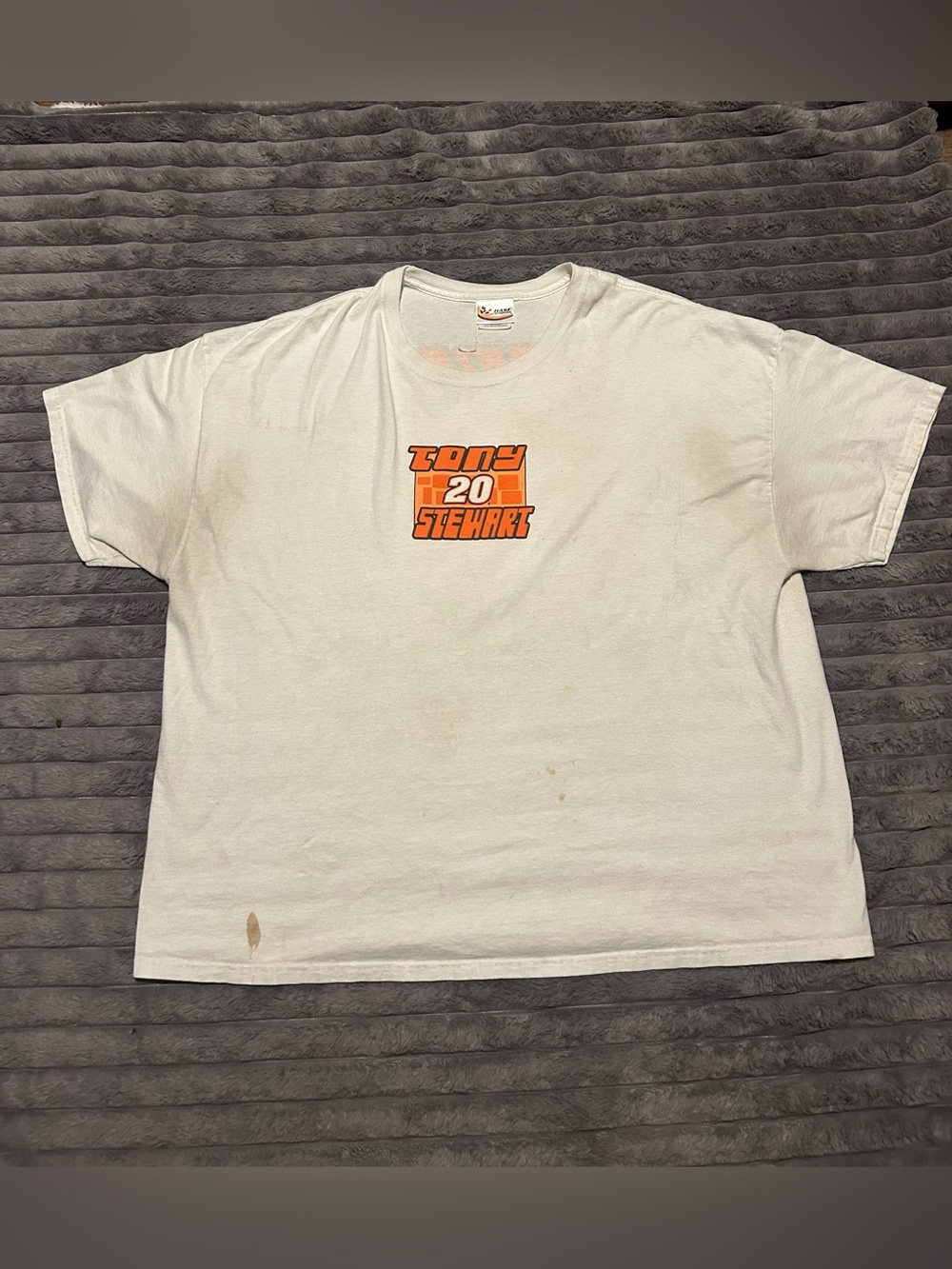 Vintage Chase Authentics Tony Stewart #20 Graphic NASCAR T-Shirt
